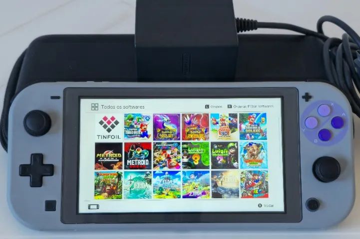 Nintendo Switch Lite- Desbloqueado Classic SNES - Consoles de