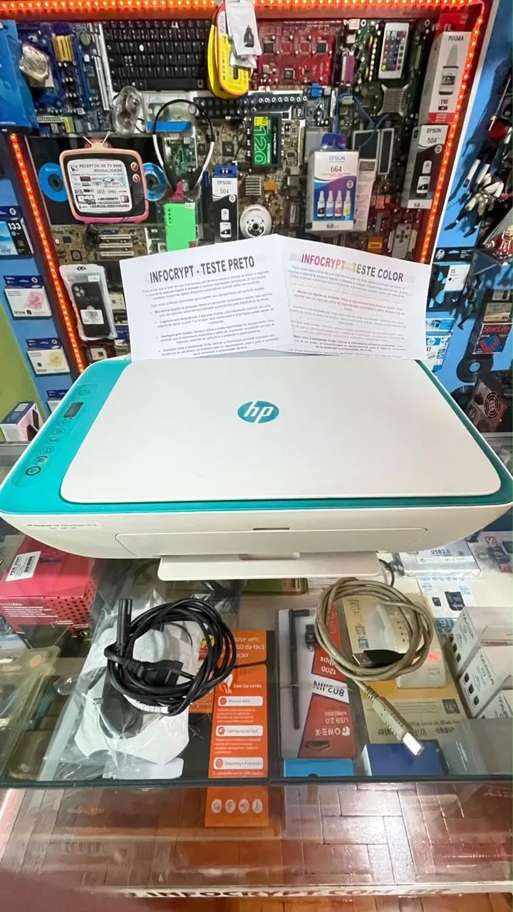 Multifuncional HP 2676 Wifi Com Cartuchos