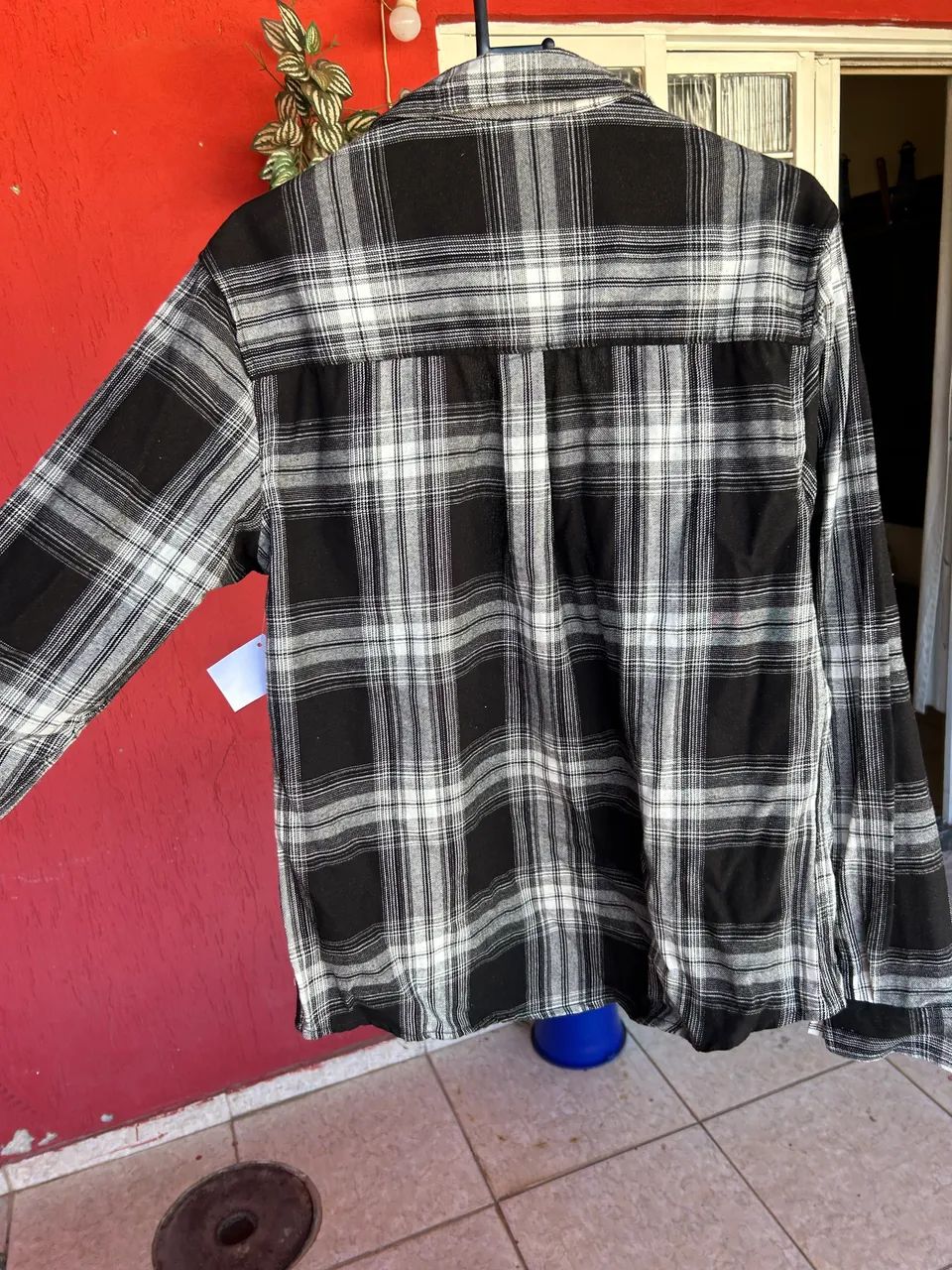 Camisa Xadrez Nova P - Foto 2