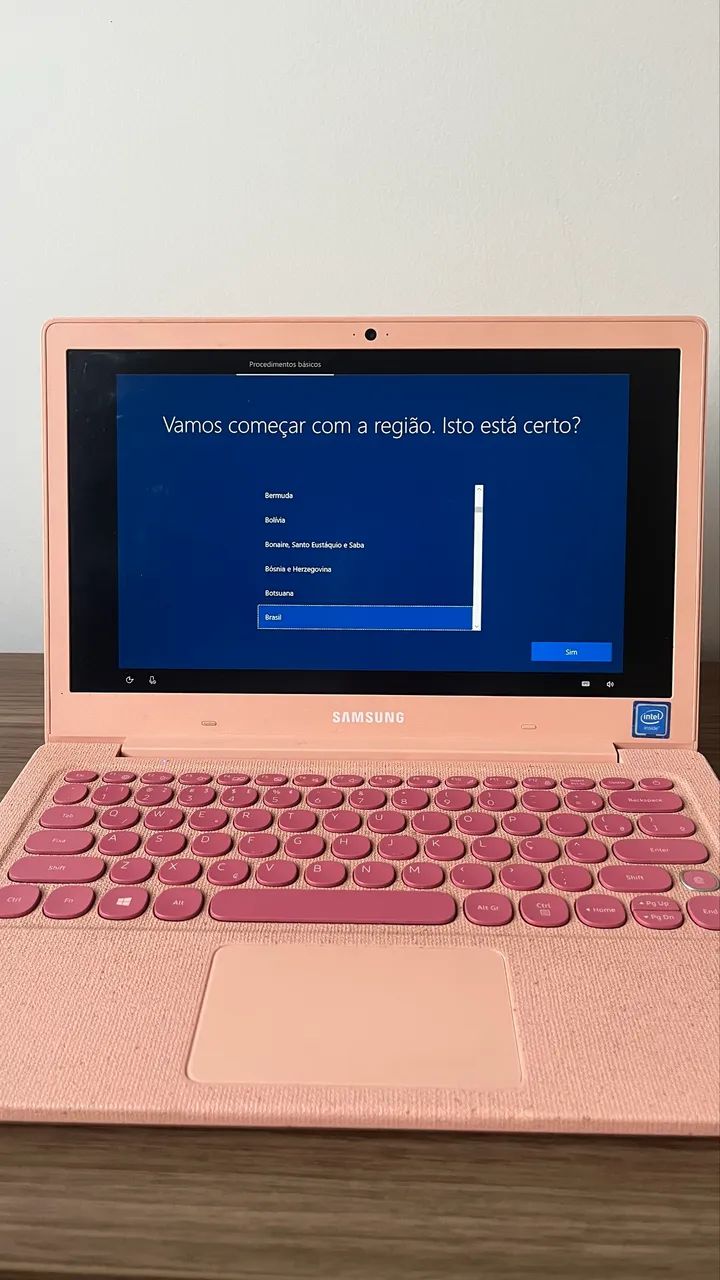 Notebook Samsung 
