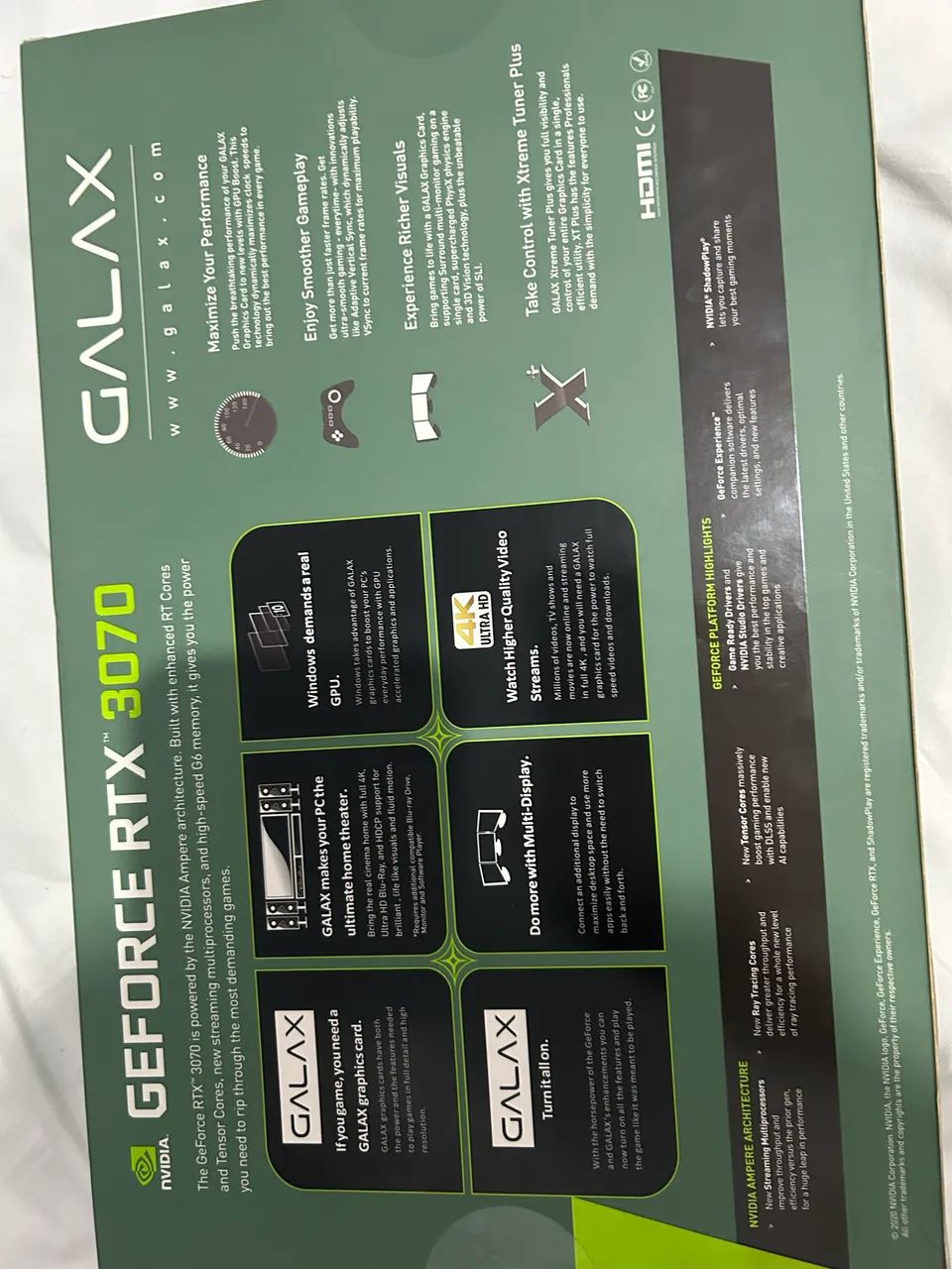 Placa de Vídeo Galax RTX 3070 8GB - Foto 4