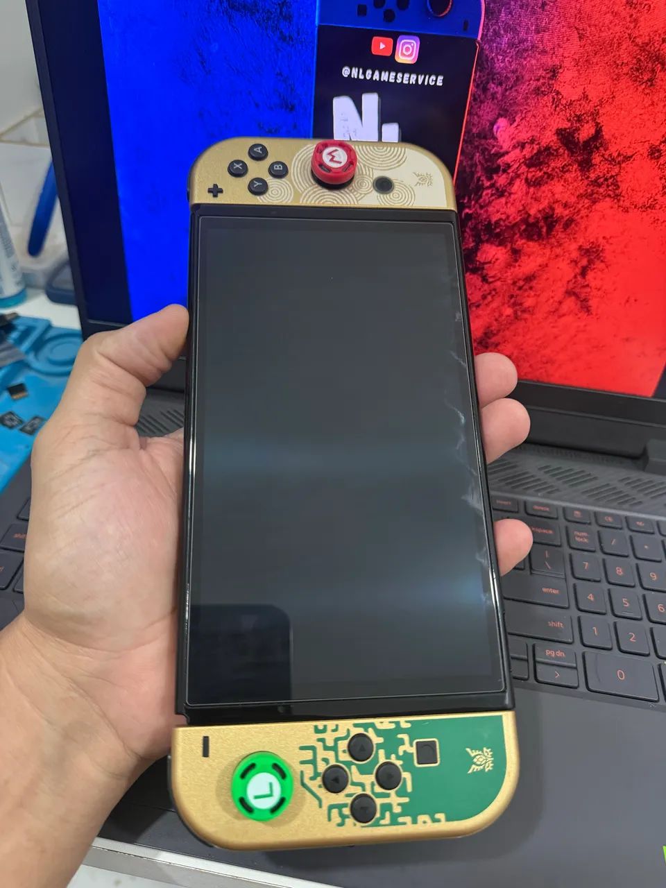 Nintendo Switch Oled Desbloqueado  - Foto 5