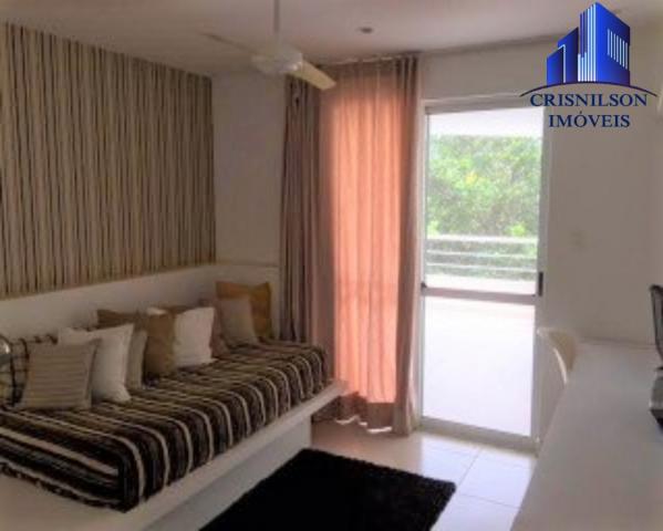 Casa à venda condomínio alphaville i salvador, decorada, 4 suítes, r$ 2.500.000,00, piscin - Foto 13