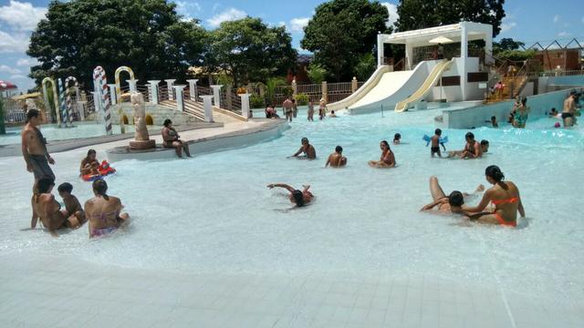 Flat no hotel lacqua diRoma com parque aquático com 12 piscinas - Foto 4