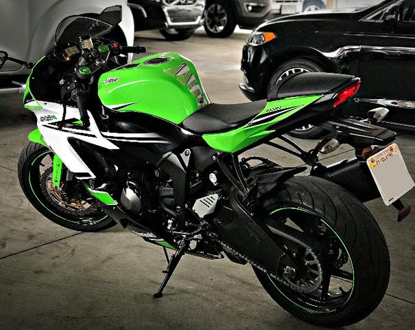 Kawasaki Ninja ZX 6R 636. Verde 2014/2015 - Foto 4