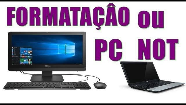 Formatação de computador