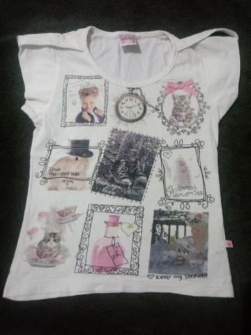 3 Blusas Infantil