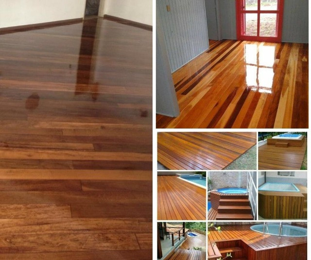 Lixamento e Aplicação - Restauração de Pisos de Madeira - Foto 3