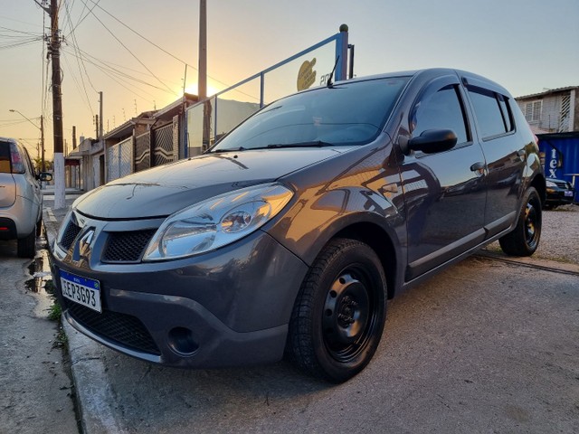 RENAULT SANDERO EXPRESSION 1.6 8 VALV  FLEX ANO 2009 COMPLETO