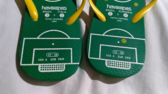 Chinelo havaiana copa do mundo  - Foto 3