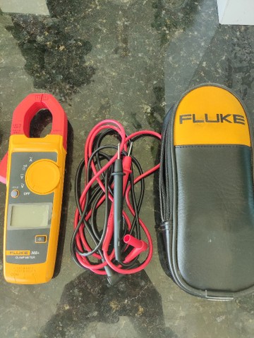 Fluke F302 + Alicate Multímetro Digital Amperímetro dc / ac Voltímetro Testador de Ohm<br><br>