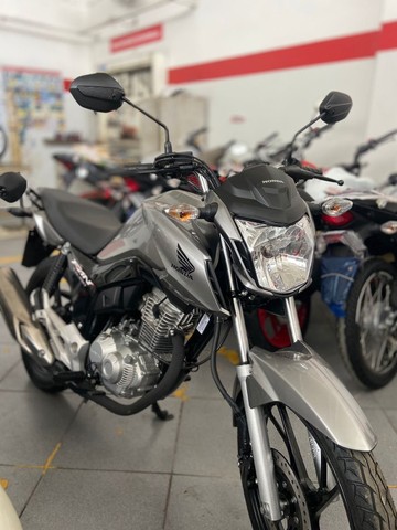 Honda CG 160 Fan 2023 Prata