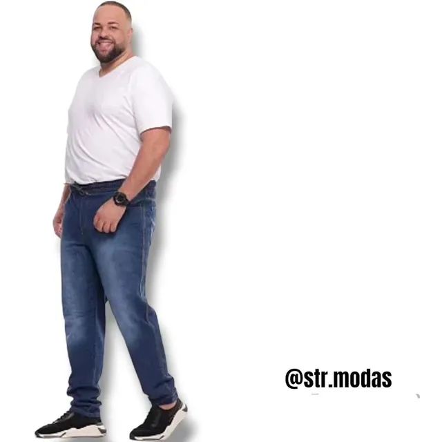 Calça jeans de qualidade tamanho maiores - Foto 4