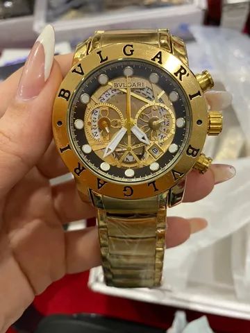 Relógio BVLGARI 100% Funcional 