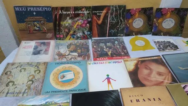Natal Lp vinil, disco e capa bom estado, varios.