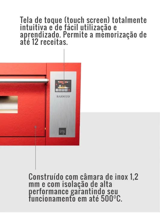 Forno de lastro útil Baiocco - Excelente Estado - Foto 5