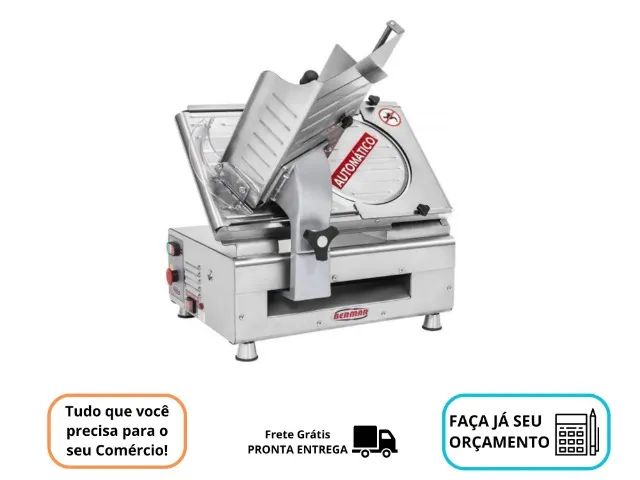 Cortador de Frios Automático 30CM Inox