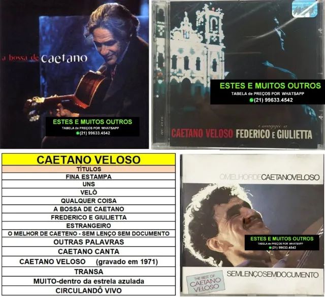 14 cds do Caetano Veloso - Foto 2