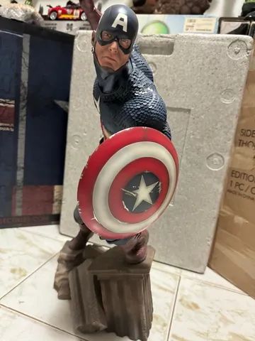 Capitão América - Sideshow 1/4(55CM de altura) - Foto 2