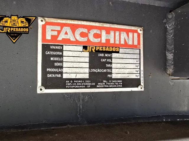 carreta baú sider vanderléia 3 eixos facchini 14.92mx2.80m ano 2010 sem pneus - Foto 12