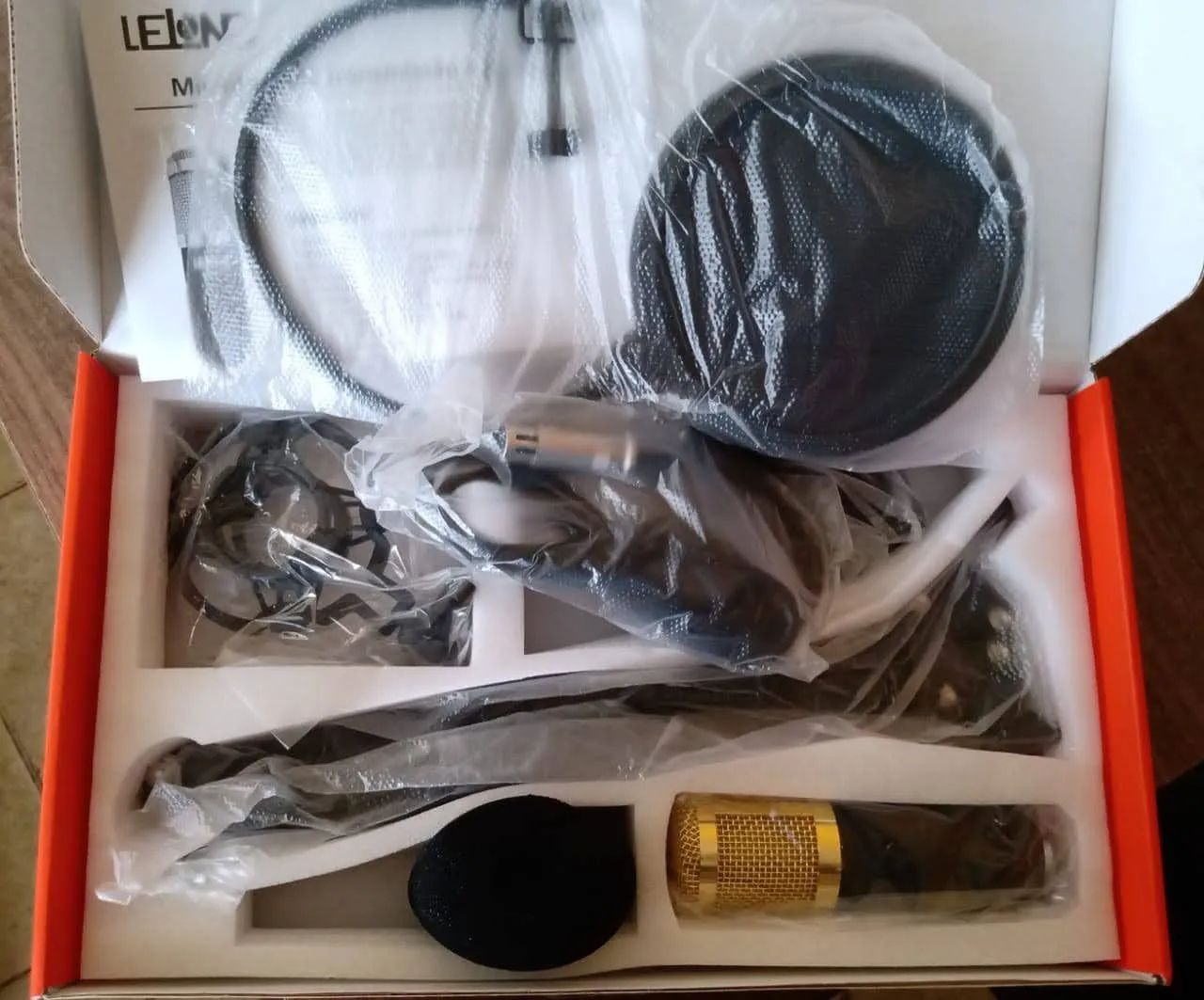 Kit microfone condensador  - Foto 2