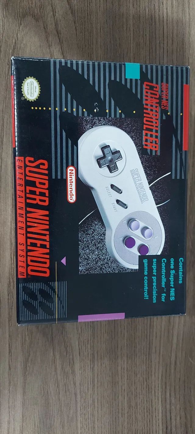 Controle de super Nintendo 
