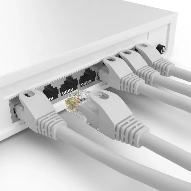 Cabo de Rede CAT 3 Metros 3m UTP Ethernet - Foto 2