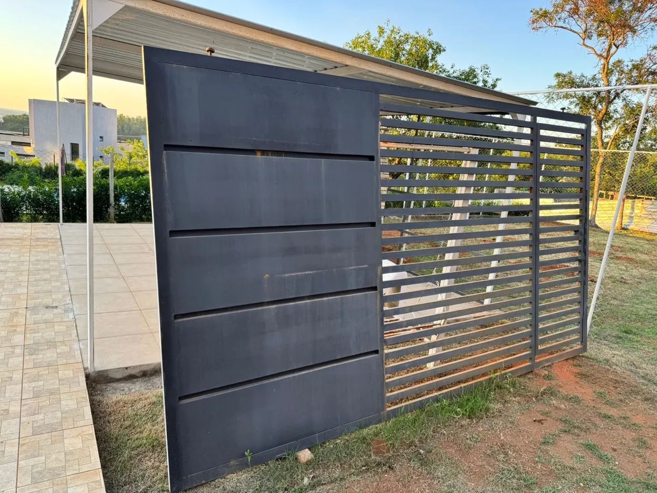 Portão de ferro para área externa  - Foto 3