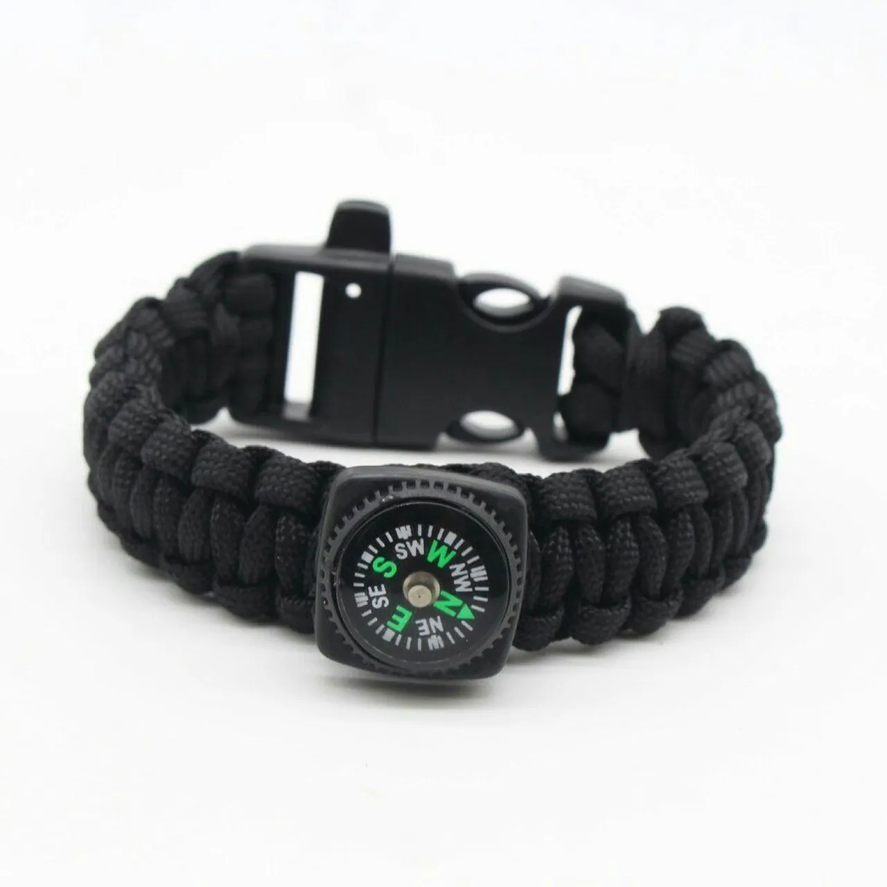 Pulseira de Sobrevivência com Compasso