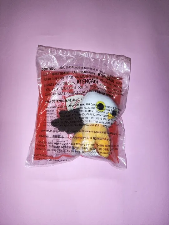 Pelúcia Ty Mc Lanche Feliz
