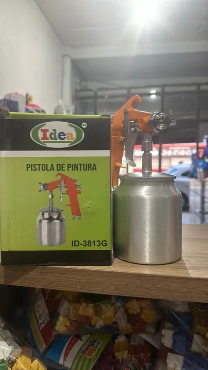 Pistola de sucção de pintura de alumínio 