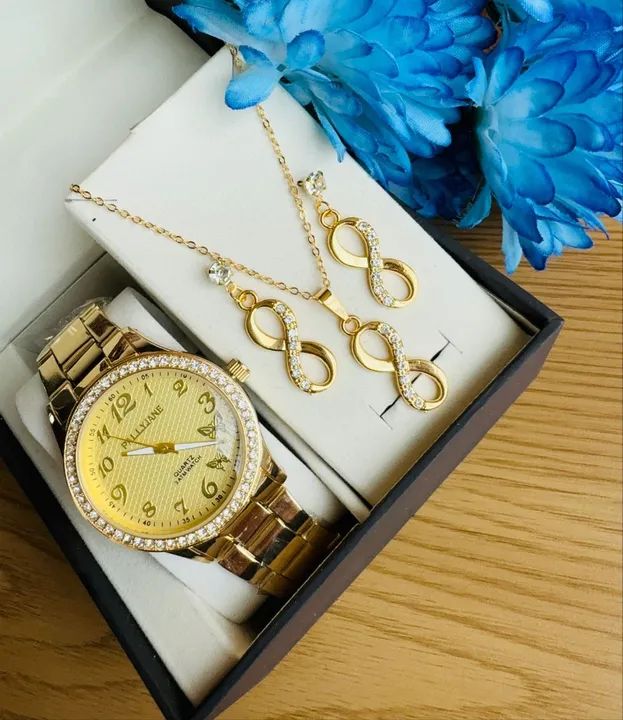 Kit de relógio feminino pra presente  - Foto 4