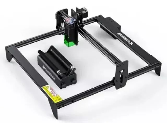 Roller base giratória Atomstack para gravadora a laser - Foto 2