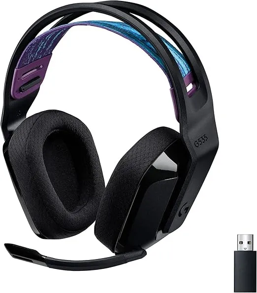 Headset Gamer S/ Fio Logitech G535 LightSpeed Preto