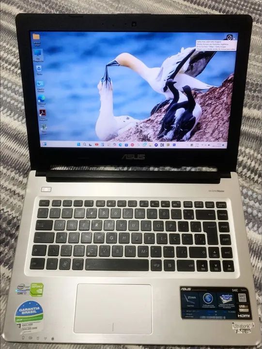 Notebook gamer Asus core i7 16 giga  de ram