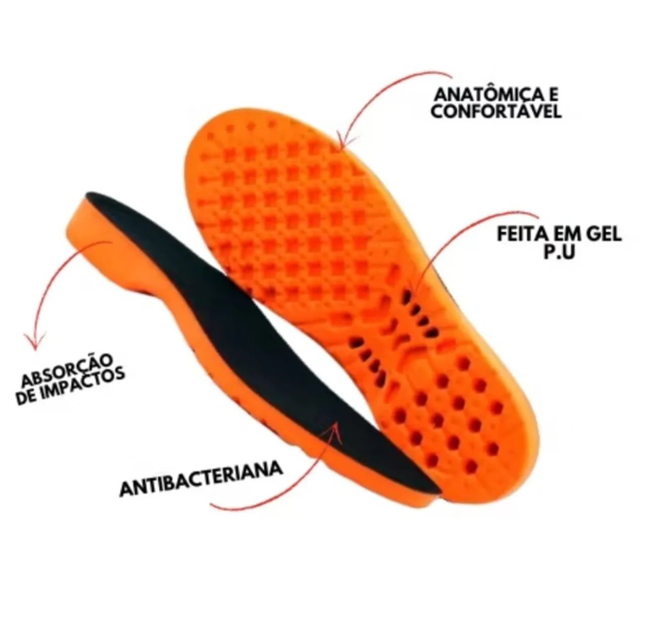 Palmilhas para Sapato - Conforto e Amortecimento - Foto 3
