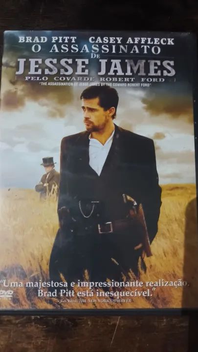 O assassinato de Jesse James filme dvd 