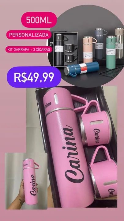 Garrafas personalizadas 