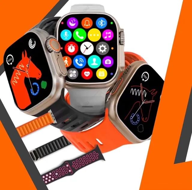 Smartwatch Relógios com 7 Pulseiras Entregamos  - Foto 2