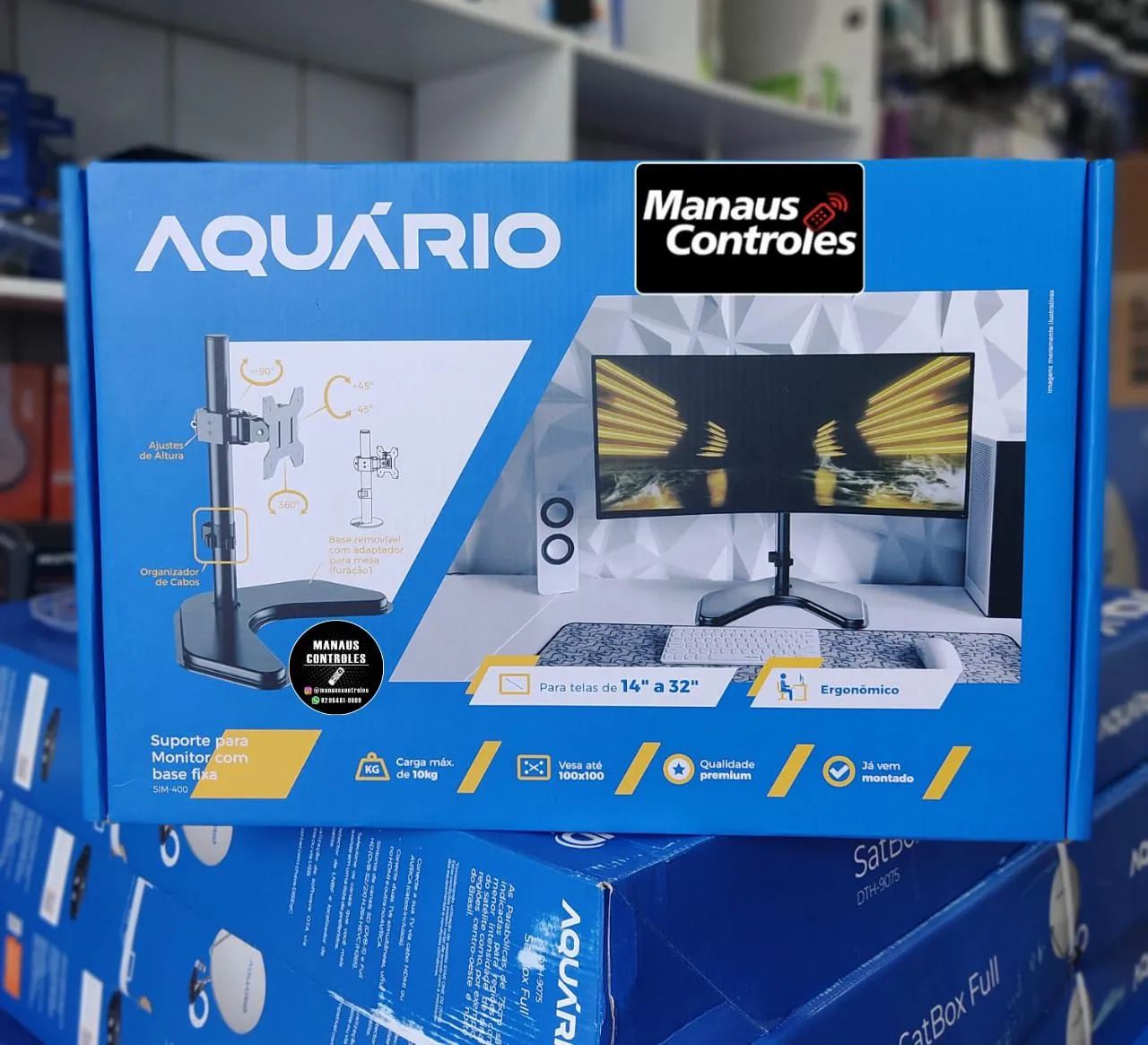 Suporte de Mesa Para Monitor até 32 polegadas  - Foto 2