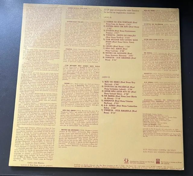 Lp Noel Rosa - Inédito e desconhecido - Foto 2