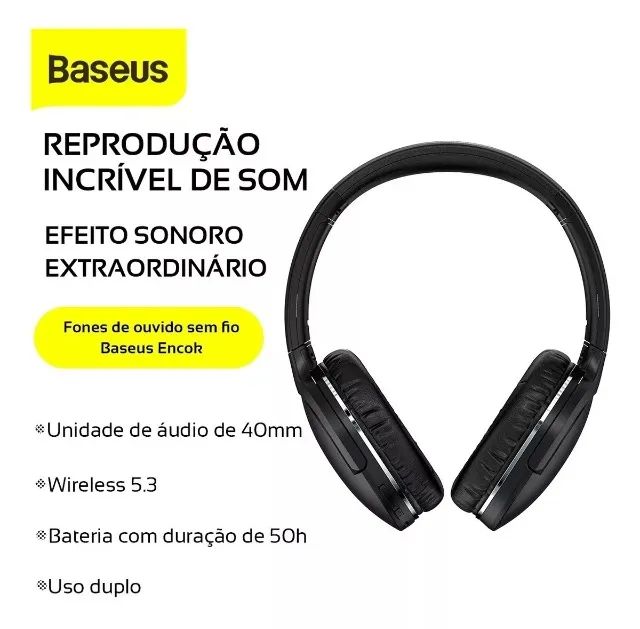 Headphone Bluetooth Baseus Encok D02 Pro Gaming Tws V5.3 - Foto 3