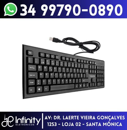 Teclado para Computador Notebook com Fio 