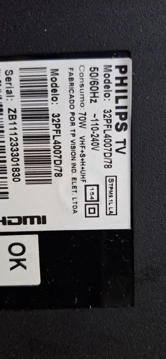 Placa principal tv philips 32pfl4007d/78 - Foto 4