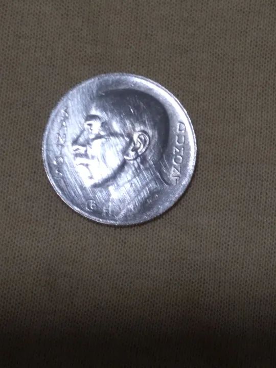 Moeda de 5.000 reis do santos Dumont  - Foto 3