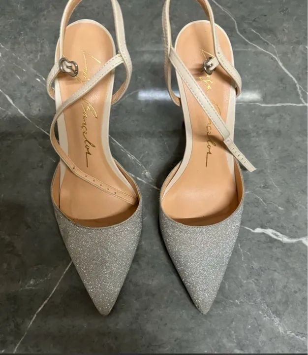 Scarpin Salto Alto Luiza Barcelos Glitter