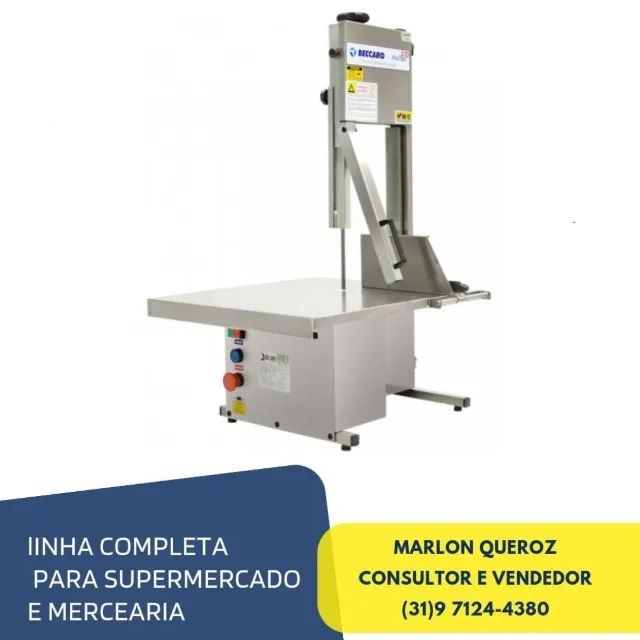 Serra Fita Beccaro de Mesa Inox