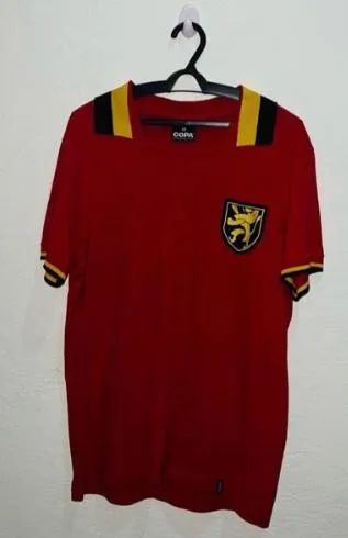 Camisa Bélgica anos 60 retro