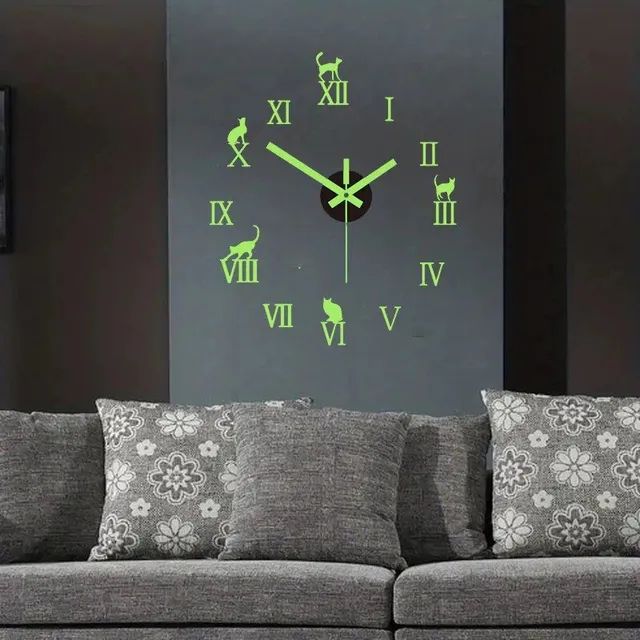 Relógio 3D de parede 
