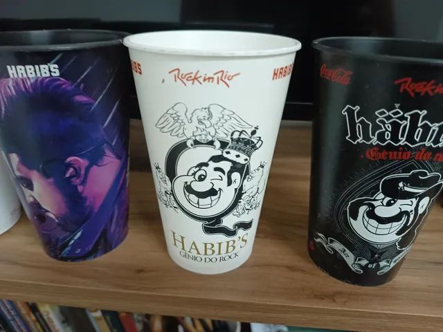 5 copos Rock in Rio Habib's  - Foto 5